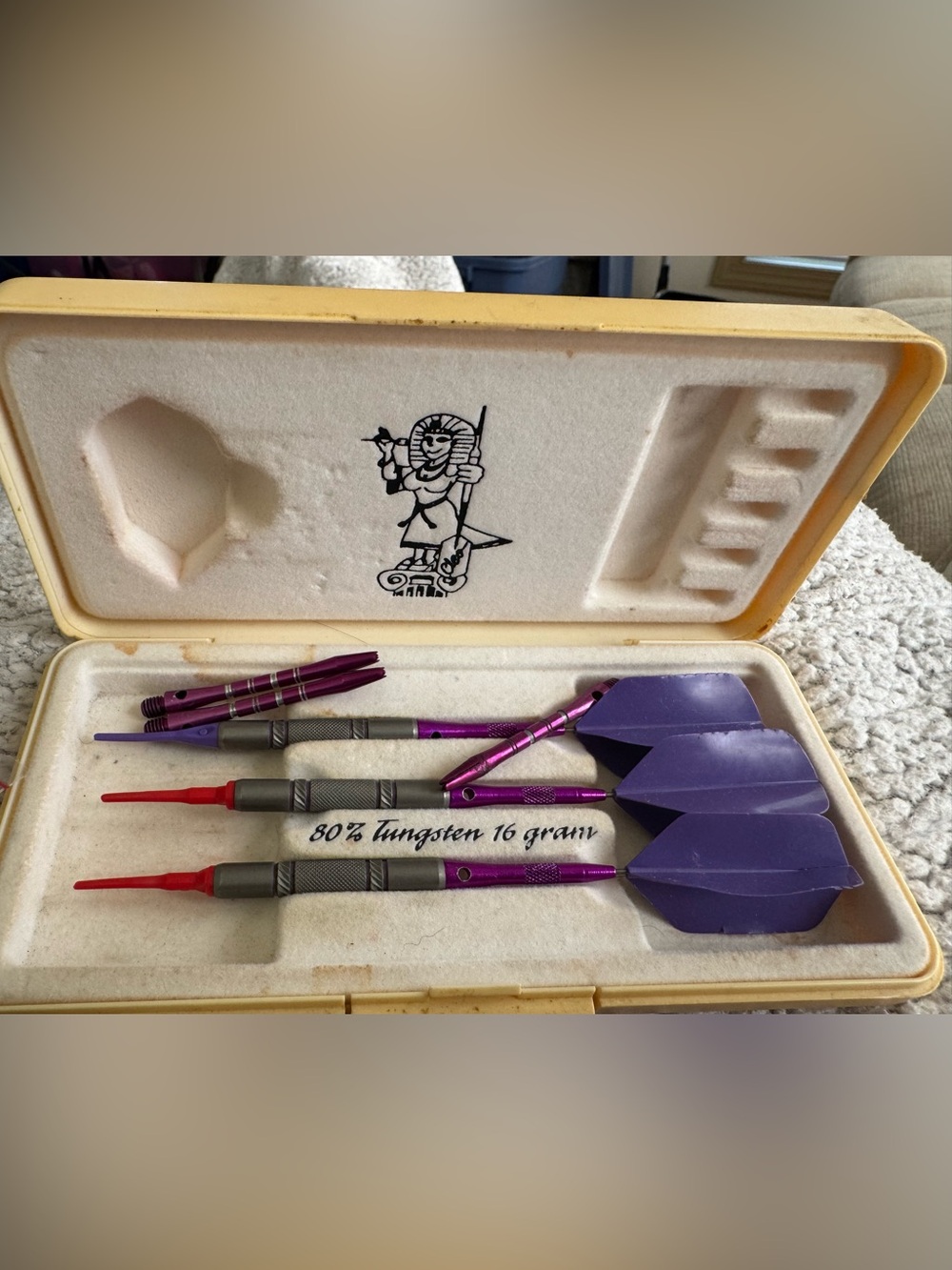 Platinum by Cleopatra Purple Dart Set - 80% Tungsten 16 Gram